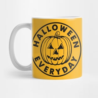 Halloween Everyday Black Graphic Mug